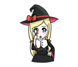 Little witch Ella [EN] sticker #8586838
