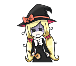 Little witch Ella [EN] sticker #8586846