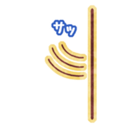 Cute cat friends "Tora-san" sticker #8587223