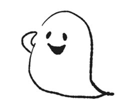 The nice ghost sticker #8587348