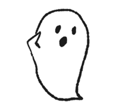 The nice ghost sticker #8587349