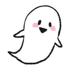 The nice ghost sticker #8587351