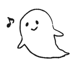 The nice ghost sticker #8587353
