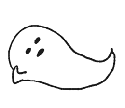The nice ghost sticker #8587361
