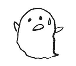 The nice ghost sticker #8587362