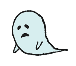 The nice ghost sticker #8587365