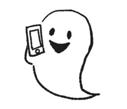 The nice ghost sticker #8587367