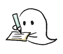 The nice ghost sticker #8587369