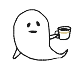 The nice ghost sticker #8587375