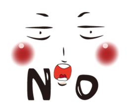 Blush Facial expressions sticker #8587802