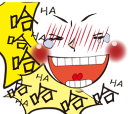 Blush Facial expressions sticker #8587808