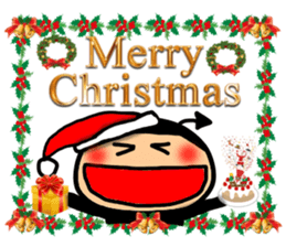 Christmas devil Sticker sticker #8587909