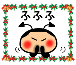 Christmas devil Sticker sticker #8587917