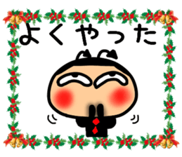 Christmas devil Sticker sticker #8587924