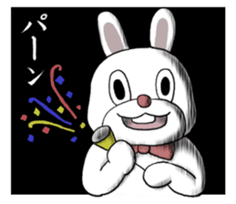 Sticker of the free rabbit sticker #8588347