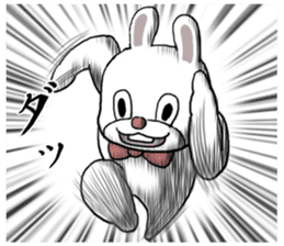 Sticker of the free rabbit sticker #8588350
