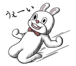 Sticker of the free rabbit sticker #8588351