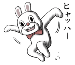 Sticker of the free rabbit sticker #8588355