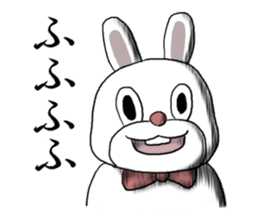 Sticker of the free rabbit sticker #8588358
