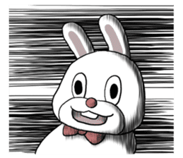 Sticker of the free rabbit sticker #8588368