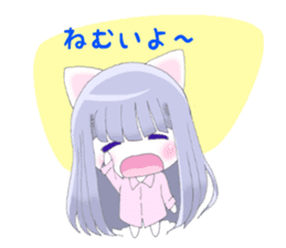 NEKOCHI, Cute Cat Girl sticker #8588948
