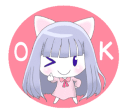 NEKOCHI, Cute Cat Girl sticker #8588950