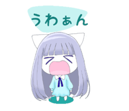 NEKOCHI, Cute Cat Girl sticker #8588952