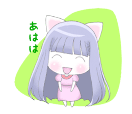 NEKOCHI, Cute Cat Girl sticker #8588955