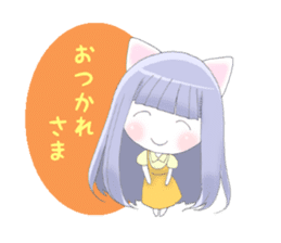 NEKOCHI, Cute Cat Girl sticker #8588961