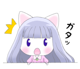 NEKOCHI, Cute Cat Girl sticker #8588968