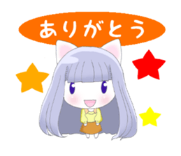NEKOCHI, Cute Cat Girl sticker #8588970