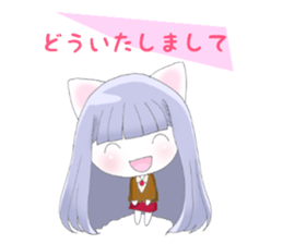 NEKOCHI, Cute Cat Girl sticker #8588971