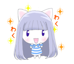 NEKOCHI, Cute Cat Girl sticker #8588974