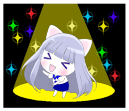 NEKOCHI, Cute Cat Girl sticker #8588977