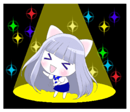 NEKOCHI, Cute Cat Girl sticker #8588977