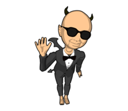 Devil doll sticker #8589066