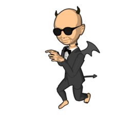 Devil doll sticker #8589069