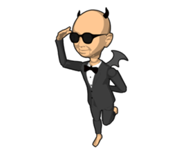 Devil doll sticker #8589070