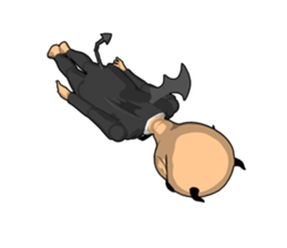 Devil doll sticker #8589078