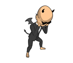 Devil doll sticker #8589082