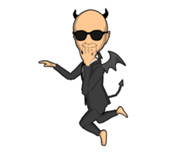 Devil doll sticker #8589085