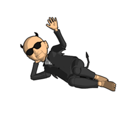 Devil doll sticker #8589091