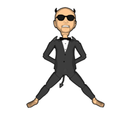 Devil doll sticker #8589096