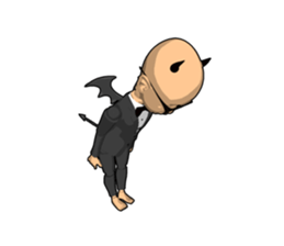 Devil doll sticker #8589105