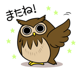 Owl's sticker sticker #8589228