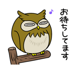 Owl's sticker sticker #8589233