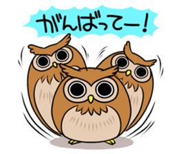 Owl's sticker sticker #8589237