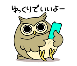 Owl's sticker sticker #8589262