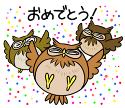 Owl's sticker sticker #8589263