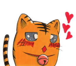 Cute cat Toramaru sticker #8589367